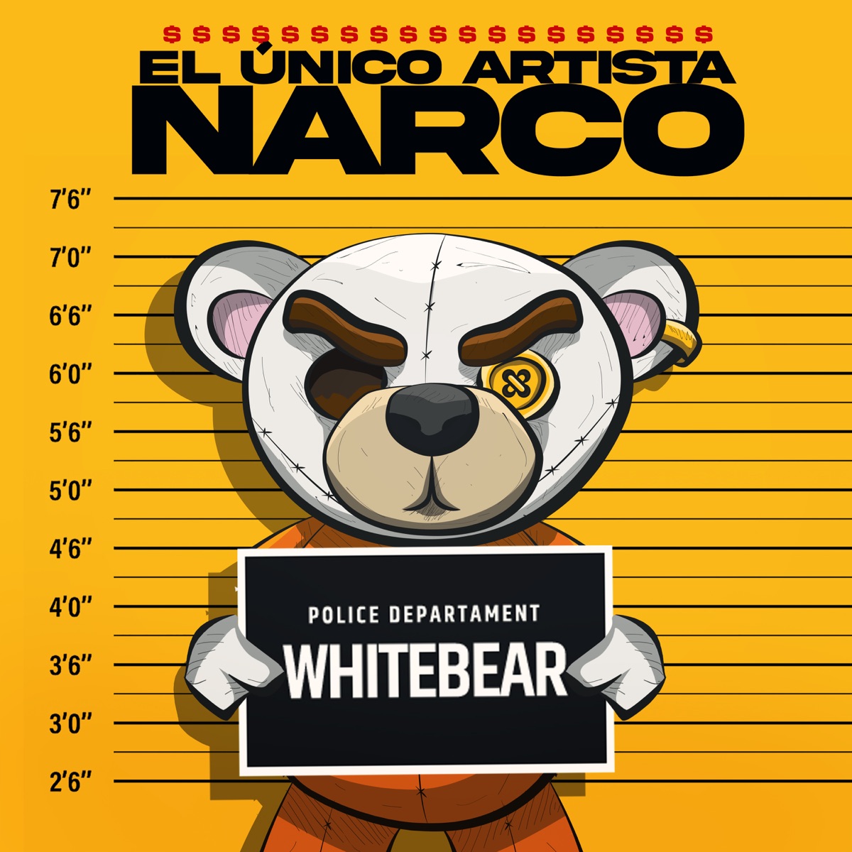 El Único Artista Narco - Single by White Bear album cover