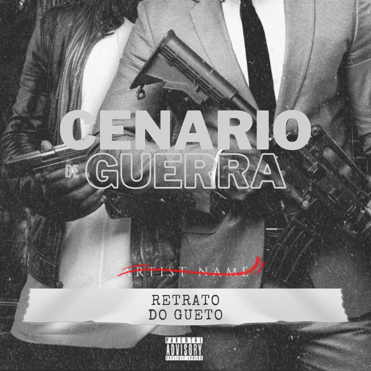 Cenario De Guerra - Single by Retrato Do Gueto, Gleidston Sousa & Mano Bala album cover