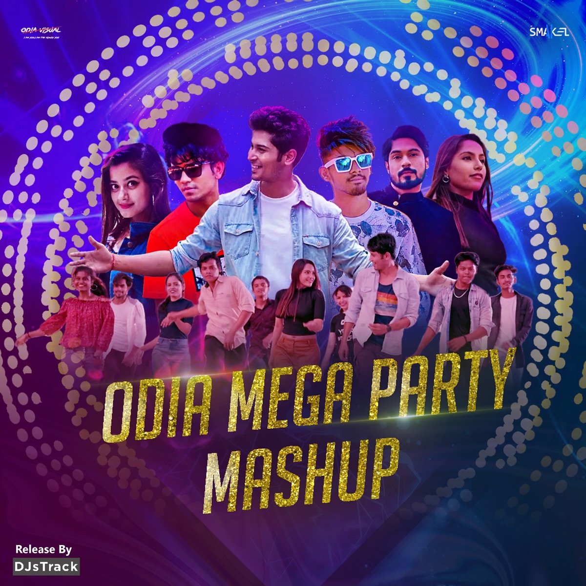 Odia Mega Party Mashup (Remix) - Single by SMAKEL & Odia Visual album cover