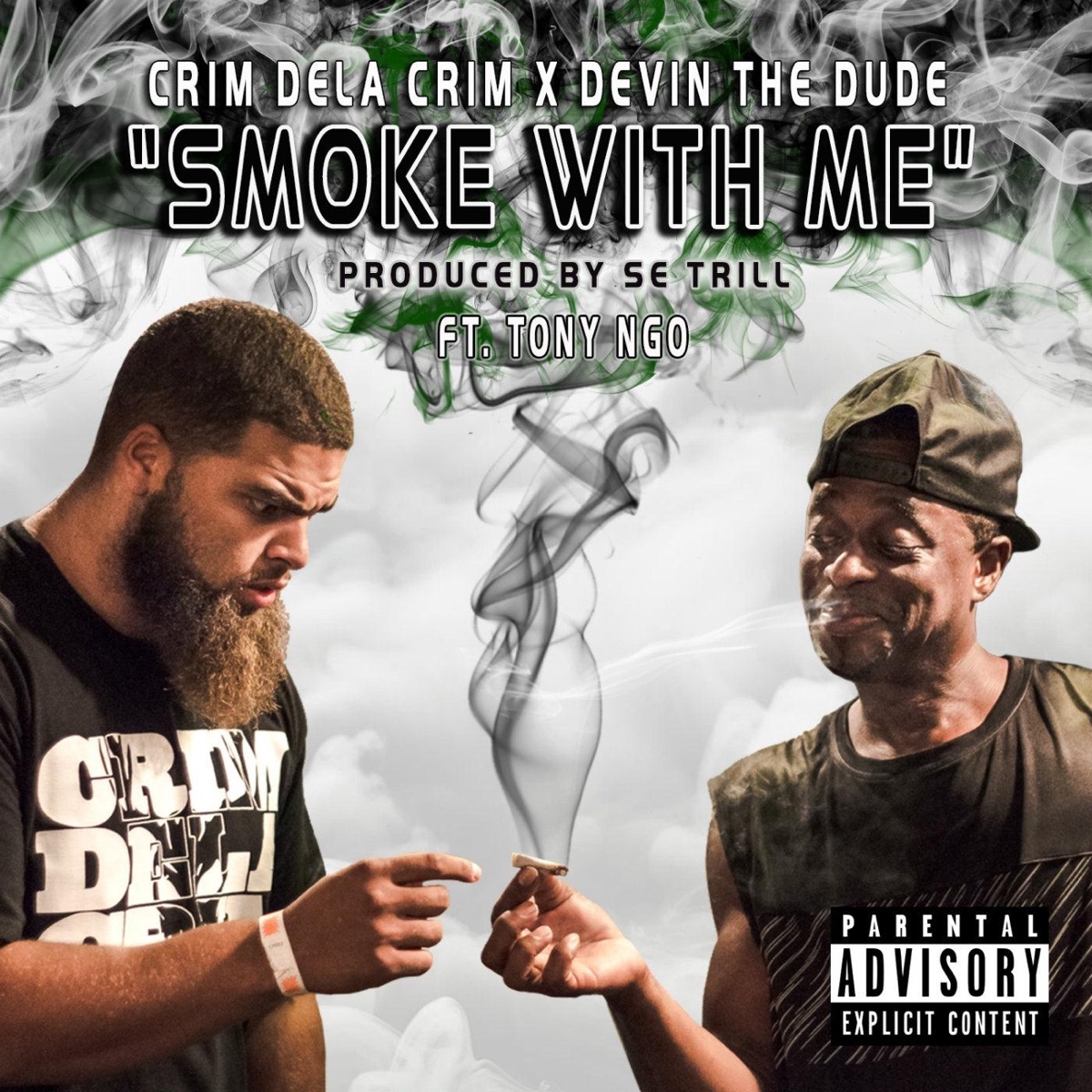 Smoke with Me - Single by Crim Dela Crim & Devin the Dude album cover