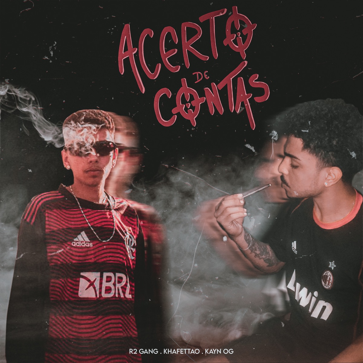 Acerto de Contas - Single by Jukv, R2 Gang, Khafettao & Kayn OG album cover