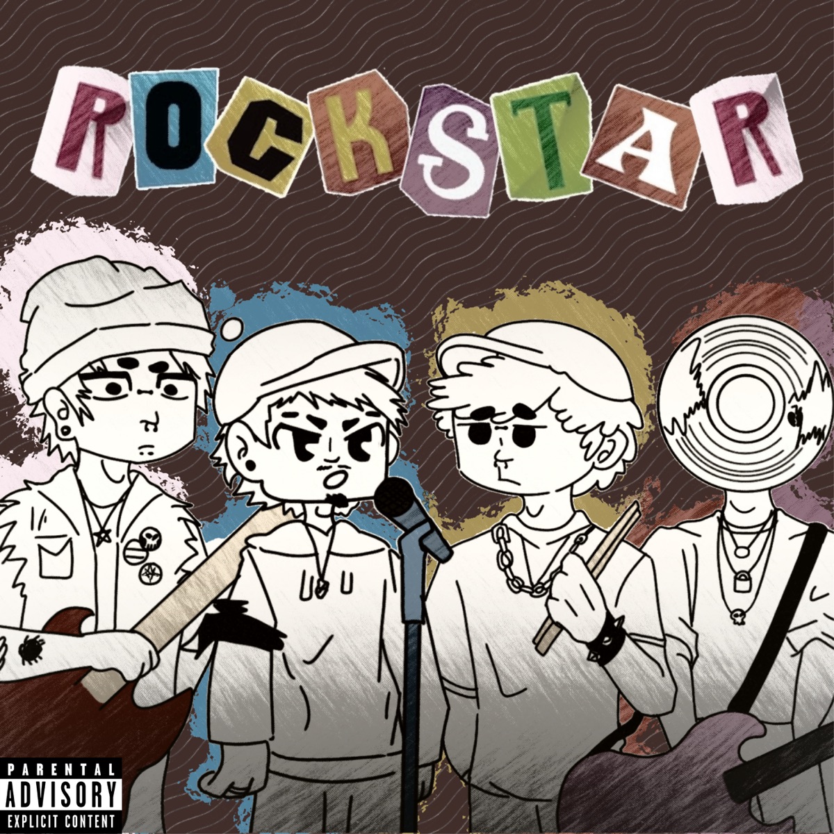 Rockstar (feat. Magna, Breninn & Guaiume) - Single by Teleco album cover