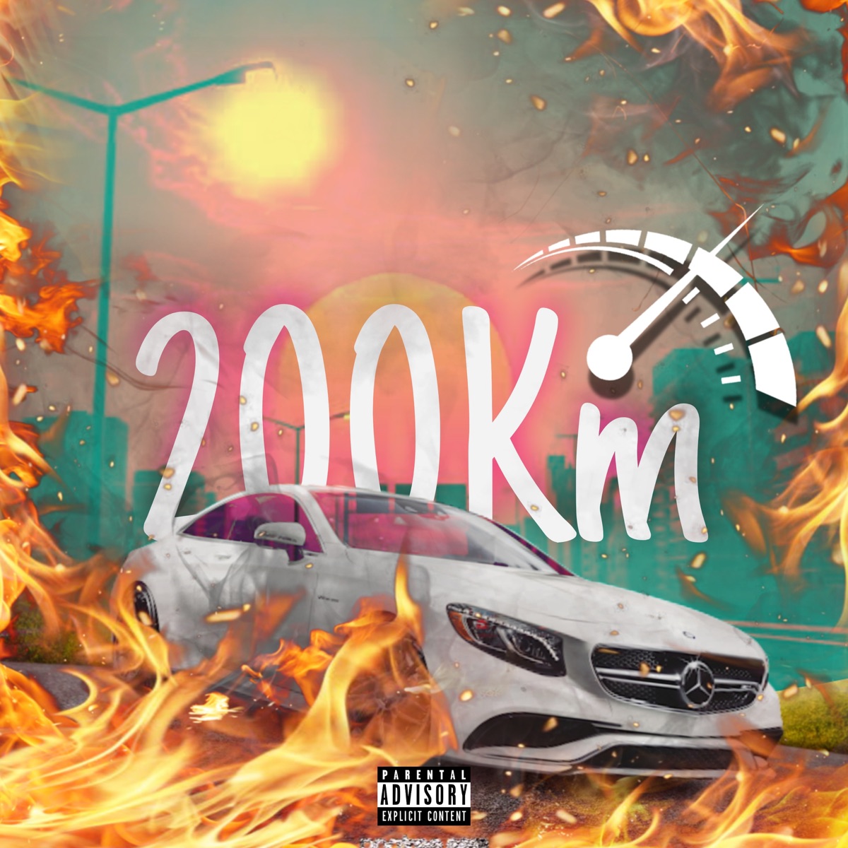 200 Km - Single by The Sombr4 album cover