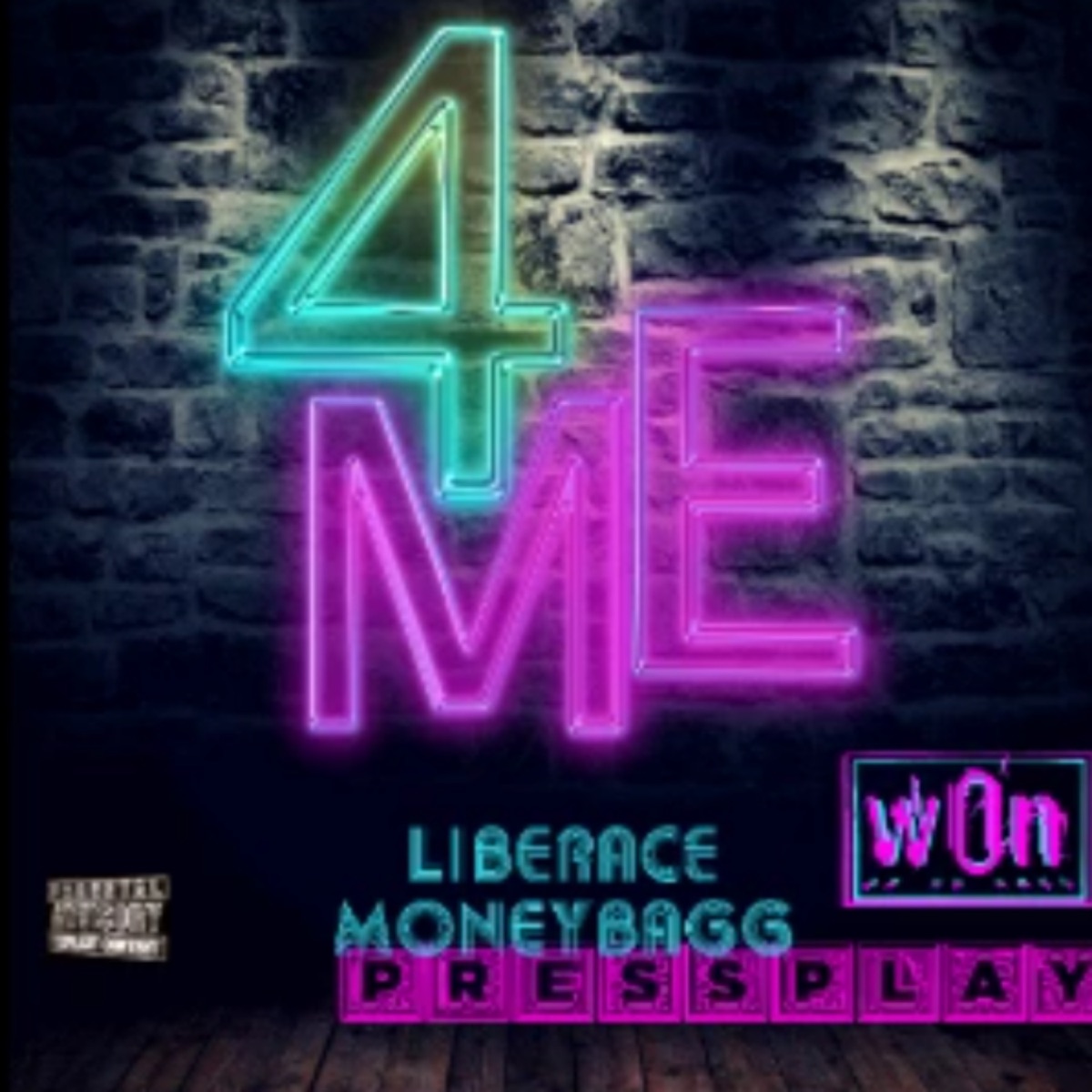 4 Me (feat. PressPlay) - Single by Liberace Moneybagg album cover