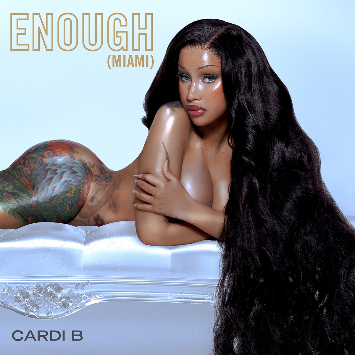 Enough (Miami) [Sped Up] - Single by Cardi B album cover artwork
