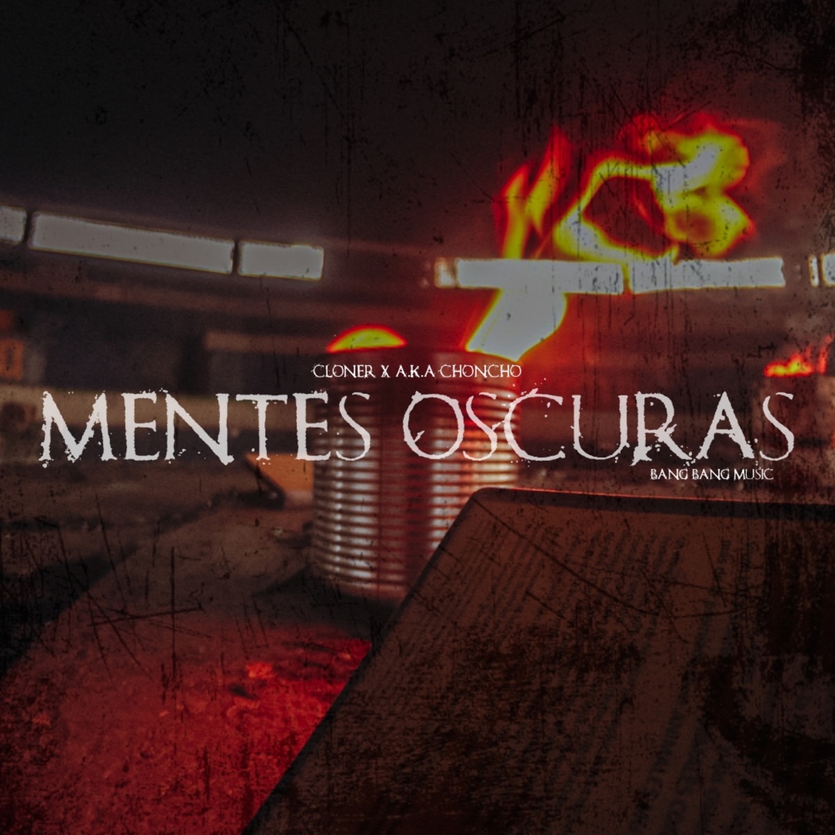 Mentes Oscuras (feat. AKA CHONCHO & Bang Bang Music) - Single by Cloner album cover