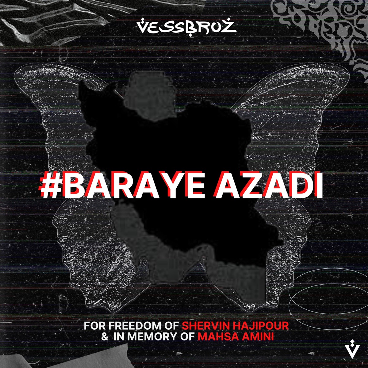 Baraye Azadi (For Freedom of Shervin Hajipour & In memory of Mahsa Amini) - Single by Vessbroz album cover