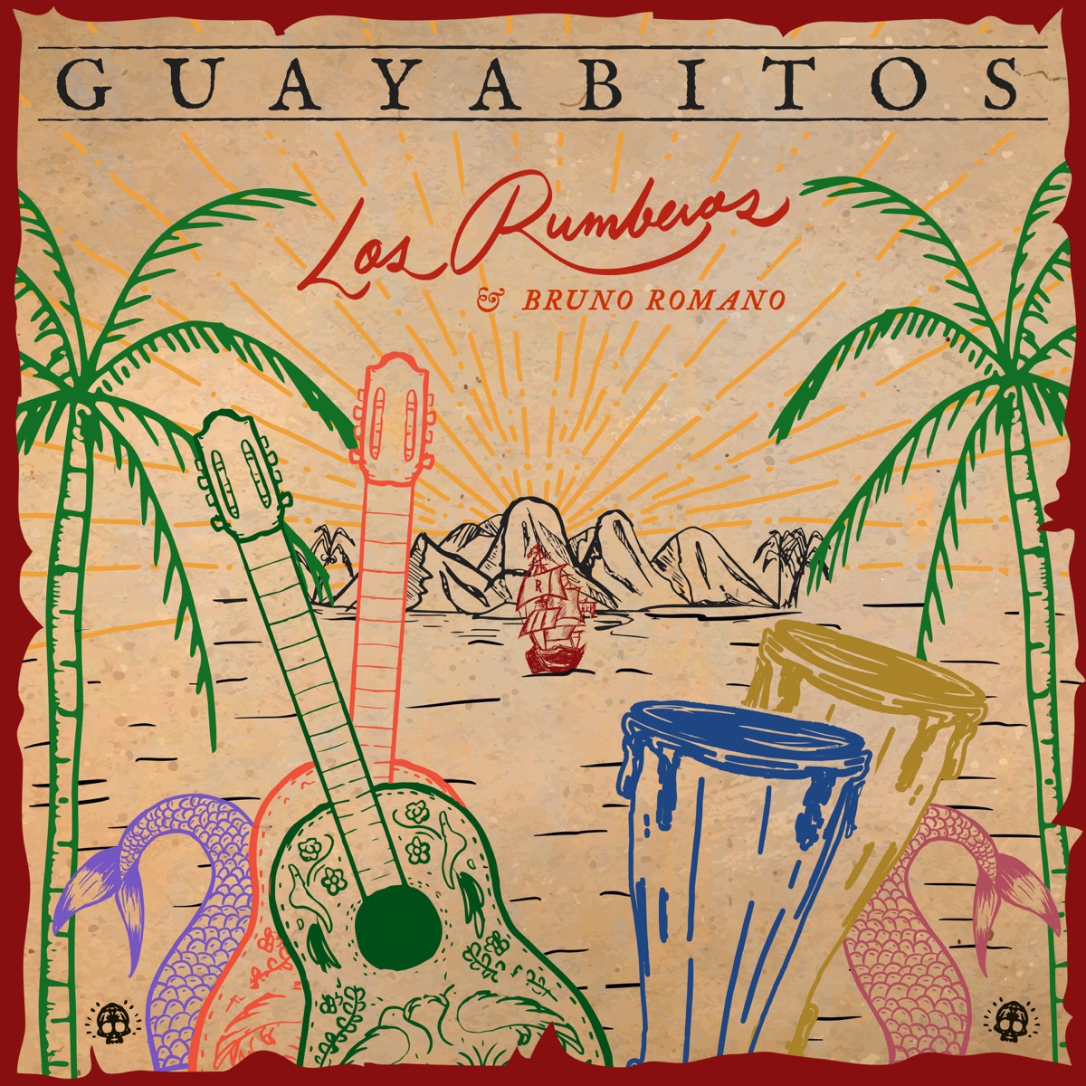 Guayabitos - Single by Los Rumberos & Bruno Romano album cover