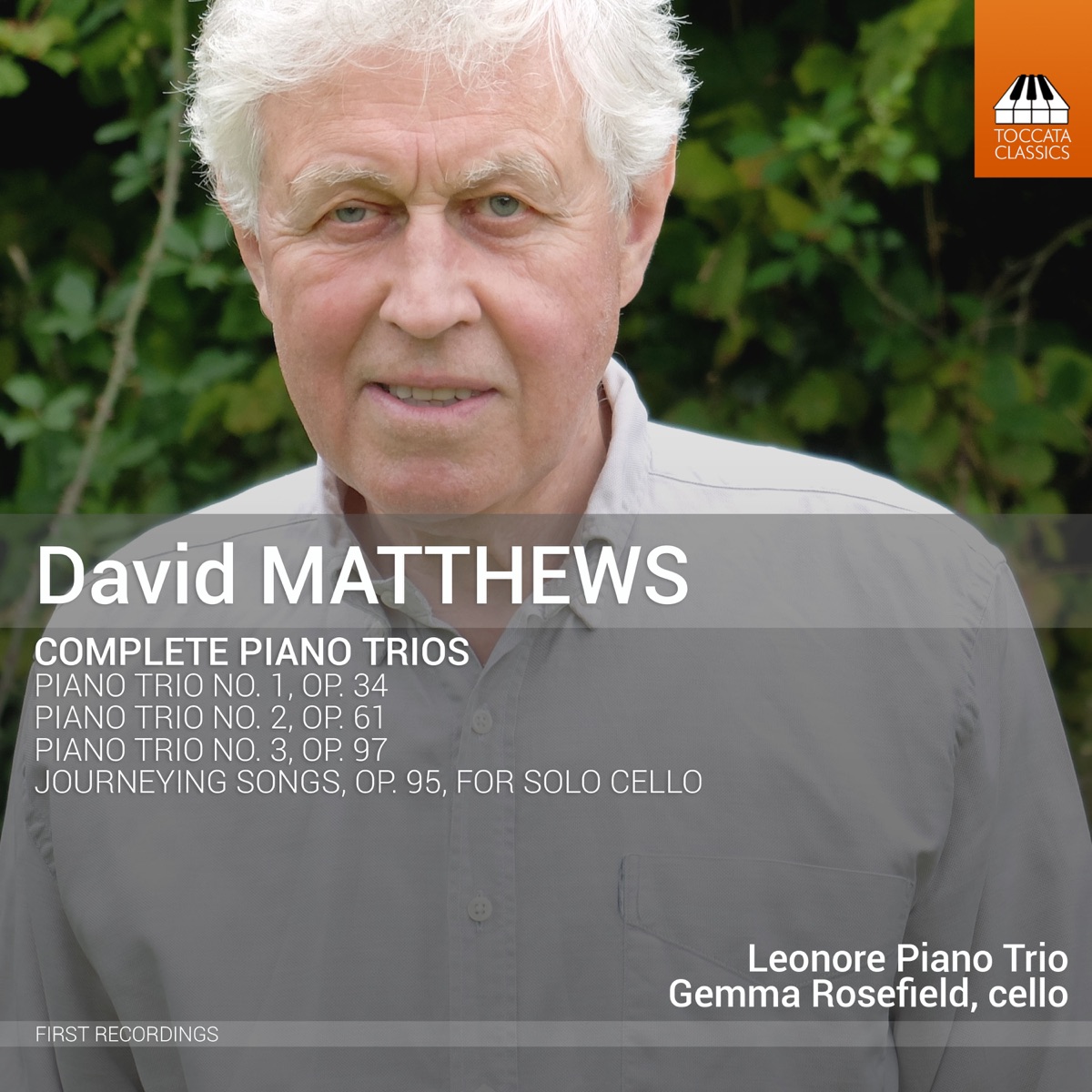 Matthews: Piano Trios & Journeying Songs by Leonore Piano Trio & Gemma Rosefield album cover