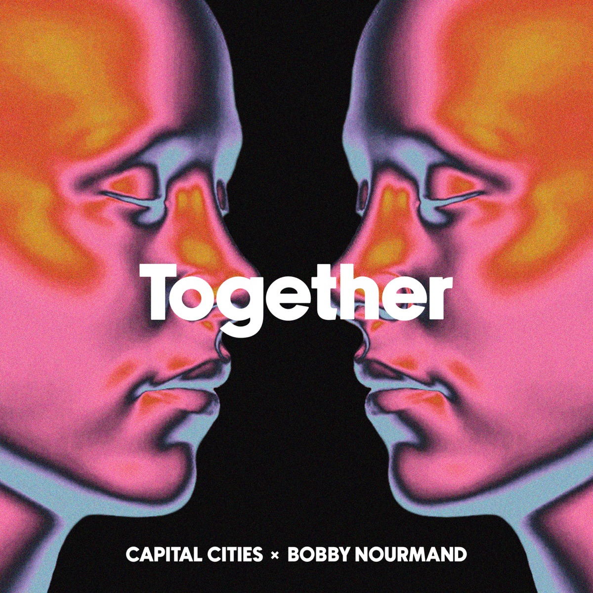 TOGETHER - Single by Capital Cities & Bobby Nourmand album cover