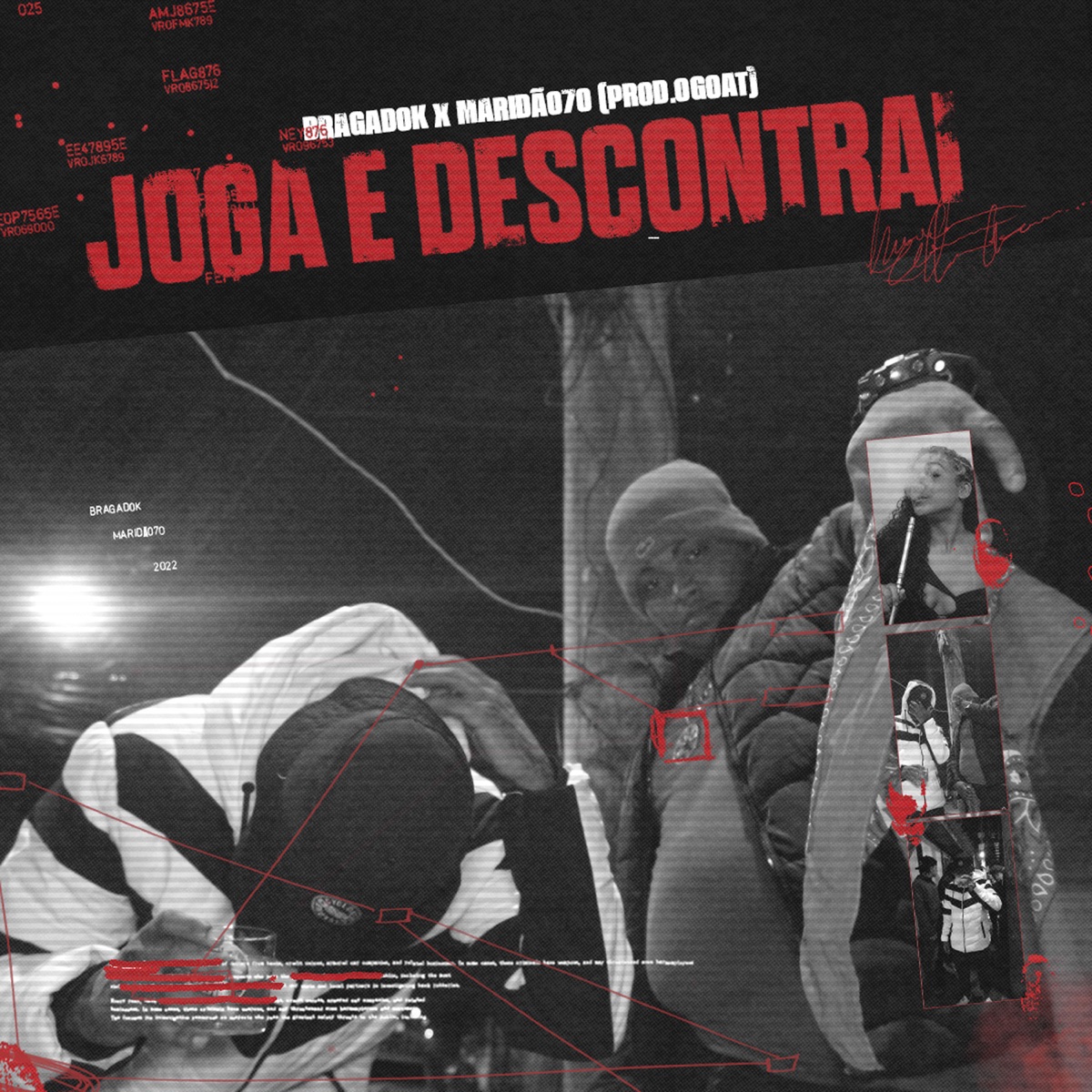 Joga e Descontrai - Single by Bragadok & Maridão 70 album cover
