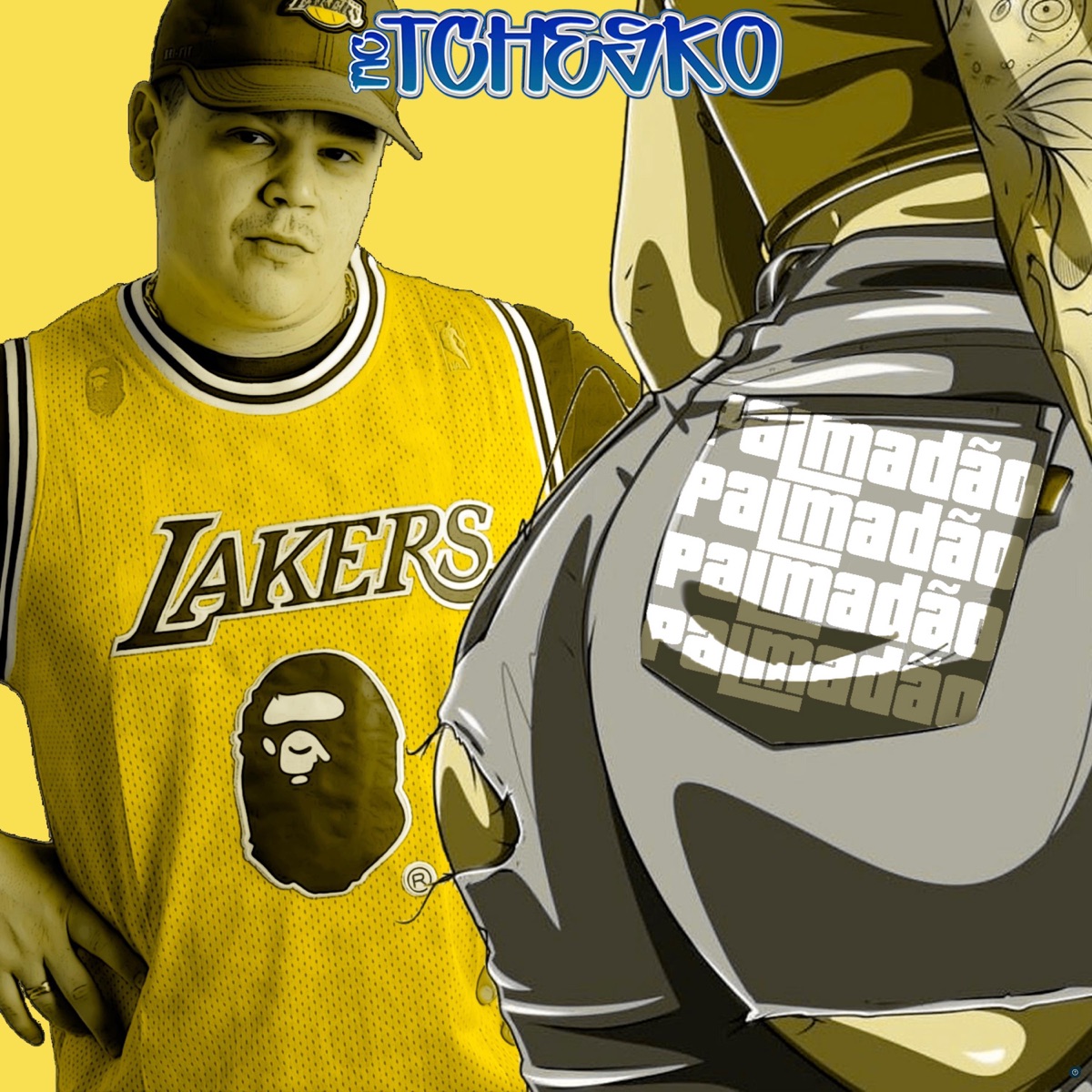 Palmadão - Single by Mc Tchesko album cover