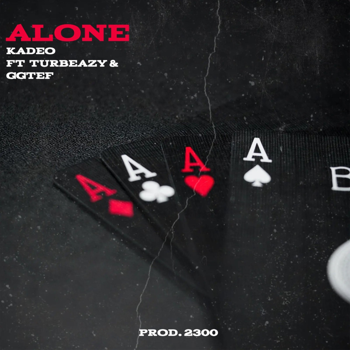 ALONE (feat. Turbeazy & GG Tef) - Single by Kadeo album cover
