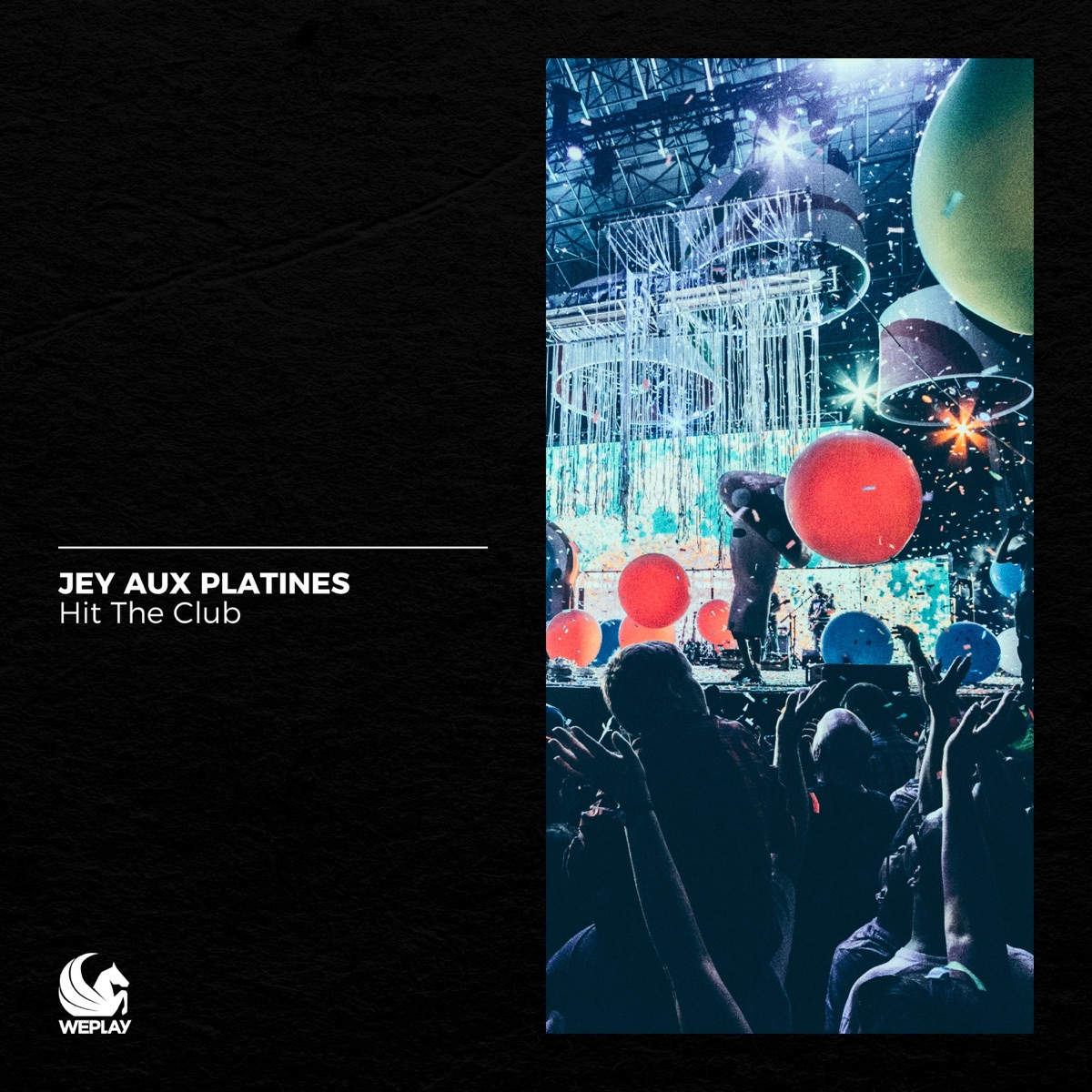 Hit the Club - Single by Jey Aux Platines album cover