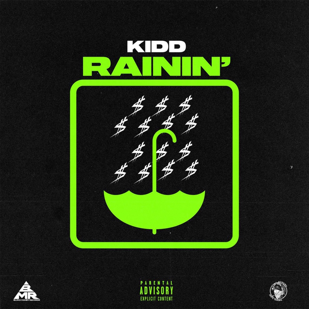 RAININ' - Single by Kidd album cover