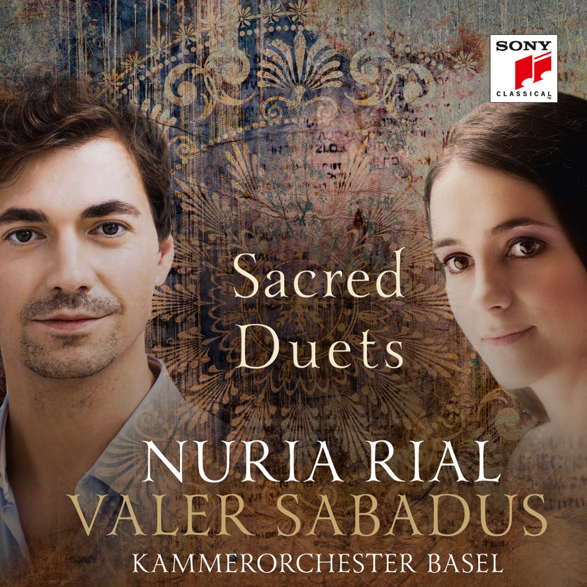 Sacred Duets by Núria Rial, Valer Sabadus & Kammerorchester Basel album cover