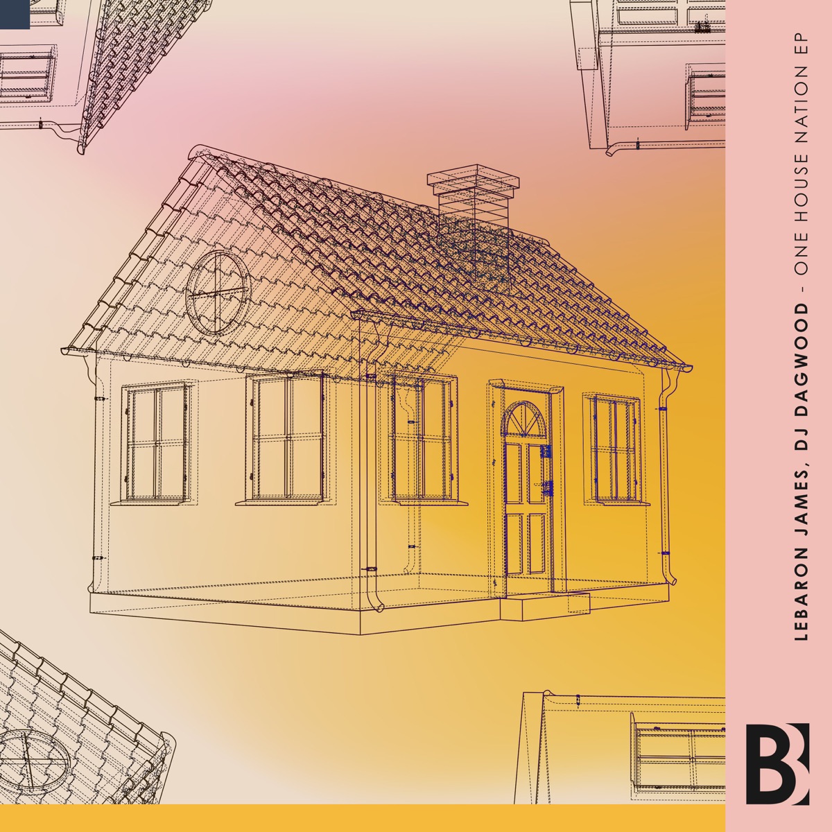 One House Nation - Single by LeBaron James & DJ DAGWOOD album cover