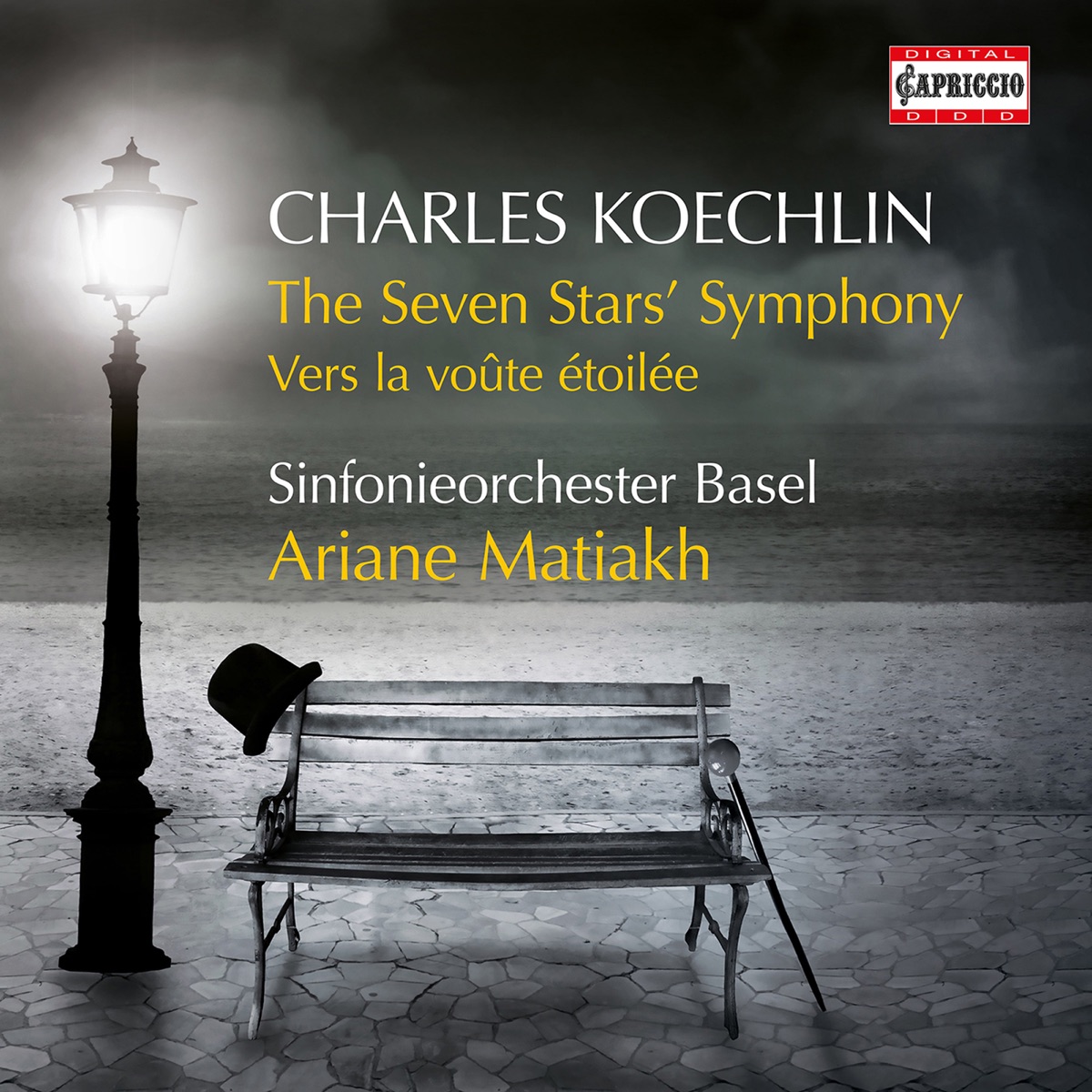 Koechlin: The Seven Stars' Symphony, Op. 132 & Vers la voûte étoilée, Op. 129 by Sinfonieorchester Basel & Ariane Matiakh album cover