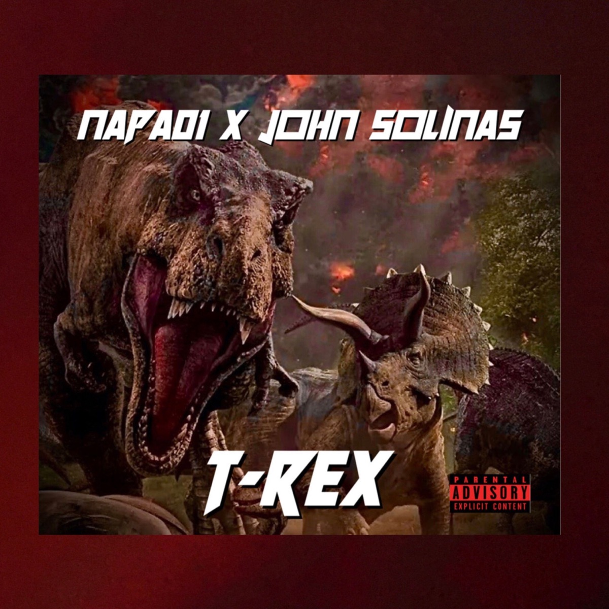 T-REX (feat. John Solinas) - Single by Napa01 album cover