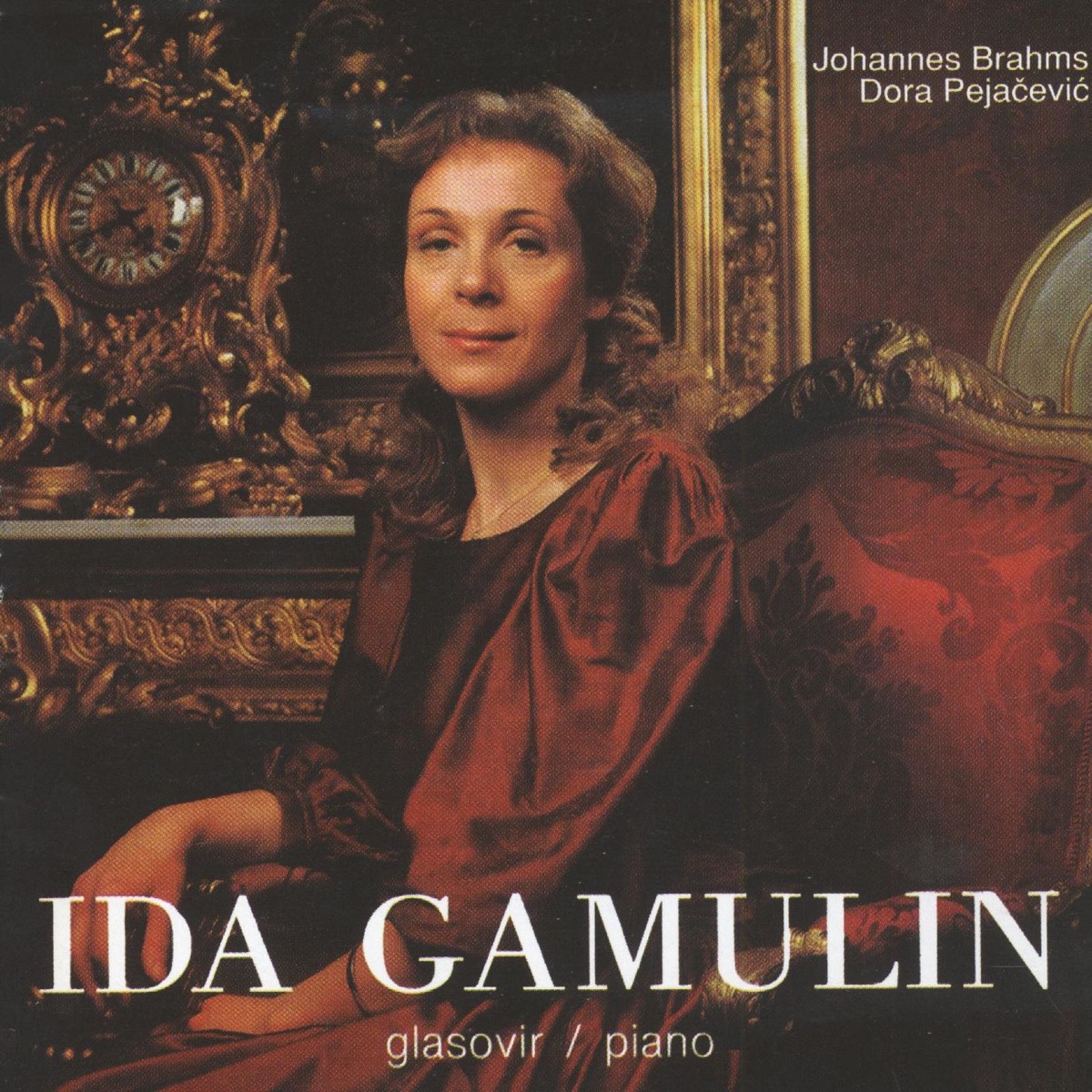 Ida Gamulin, piano: Johannes Brahms, Dora Pejačević - 75 for 75 by Ida Gamulin album cover