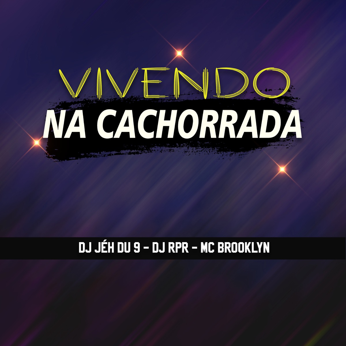 Vivendo na Cachorrada - Single by Mc Brooklyn, DJ Jéh Du 9 & DJ RPR album cover