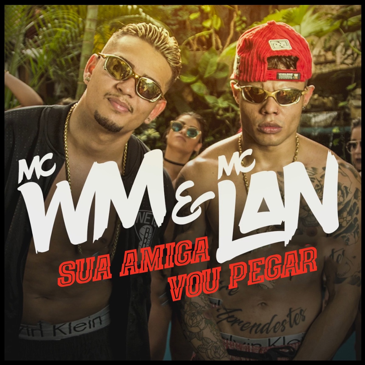 Sua Amiga Vou Pegar - Single by MC WM & MC Lan album cover