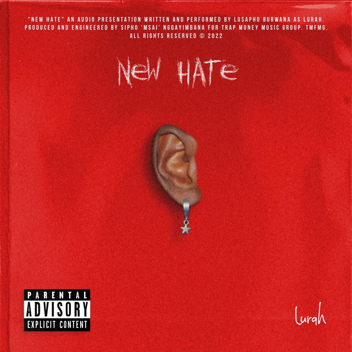 New Hate - Single by Lurah album cover