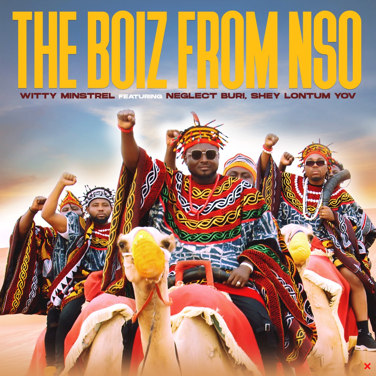The Boiz from Nso - Single (feat. Neglect Buri & Shey Lontum Yov) - Single by Witty Minstrel album cover