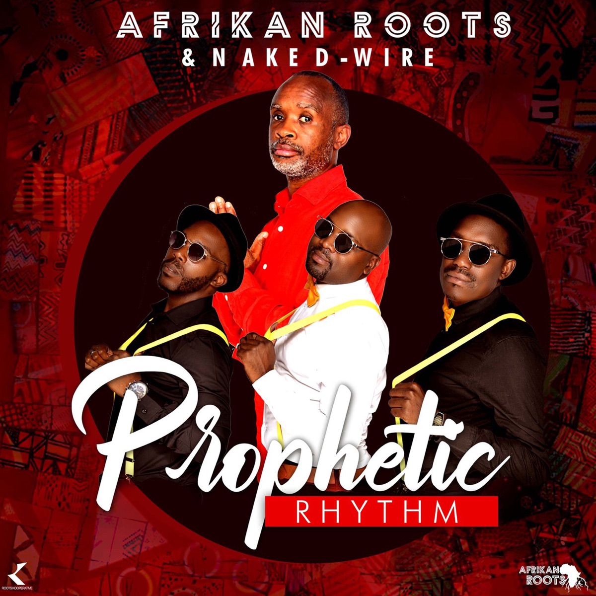 Prophetic Rhythm by Afrikan Roots album cover