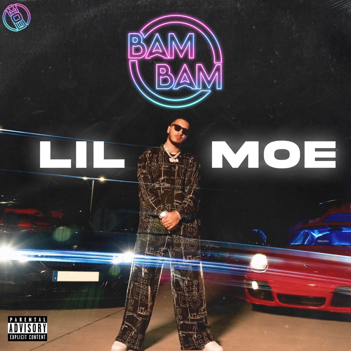 BAM BAM - Single by Lil Moe album cover