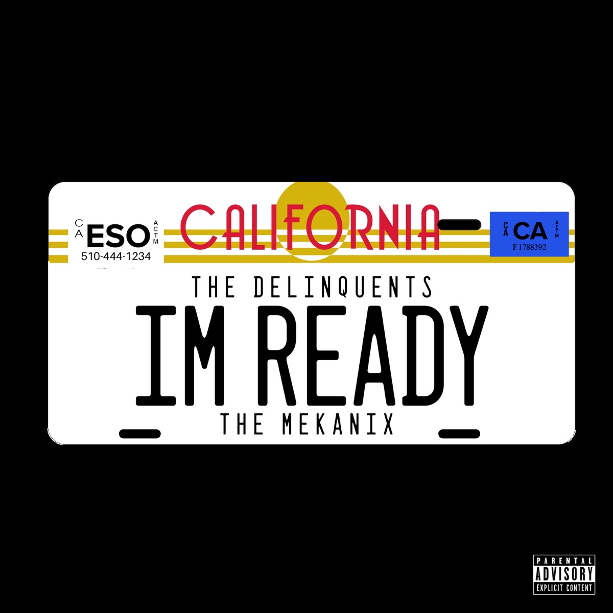 I'm Ready - Single by The Delinquents & The Mekanix album cover