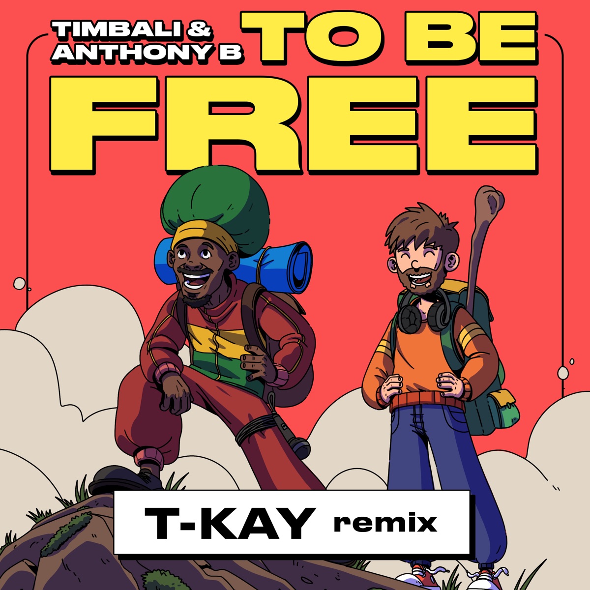 To Be Free - Single by Timbali & Anthony B album cover