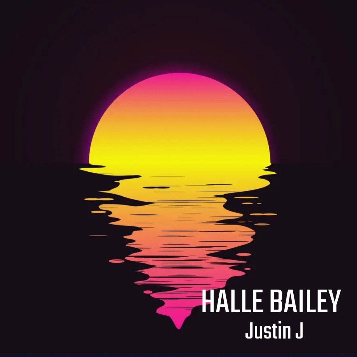 Halle Bailey - Single by Justin J album cover
