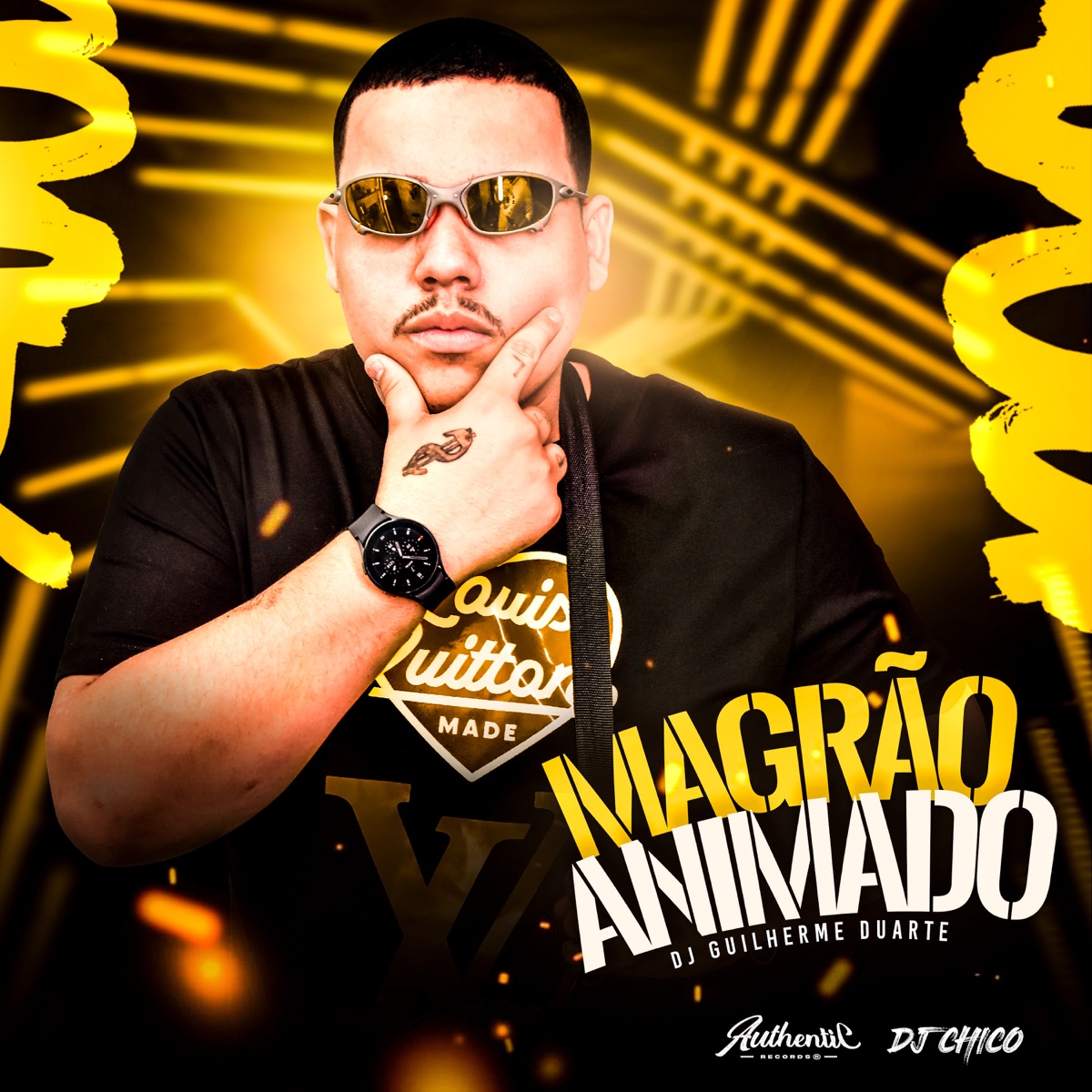 Magrao Animado (feat. MC GW & Dj Guilherme Duarte) - Single by Dj Chico album cover