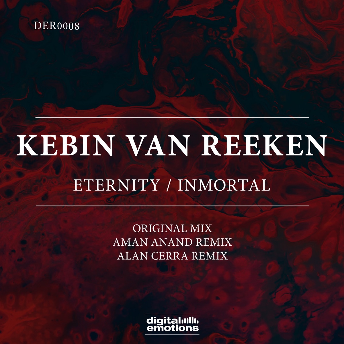 Eternity / Inmortal by Kebin van Reeken, Aman Anand & Alan Cerra album cover