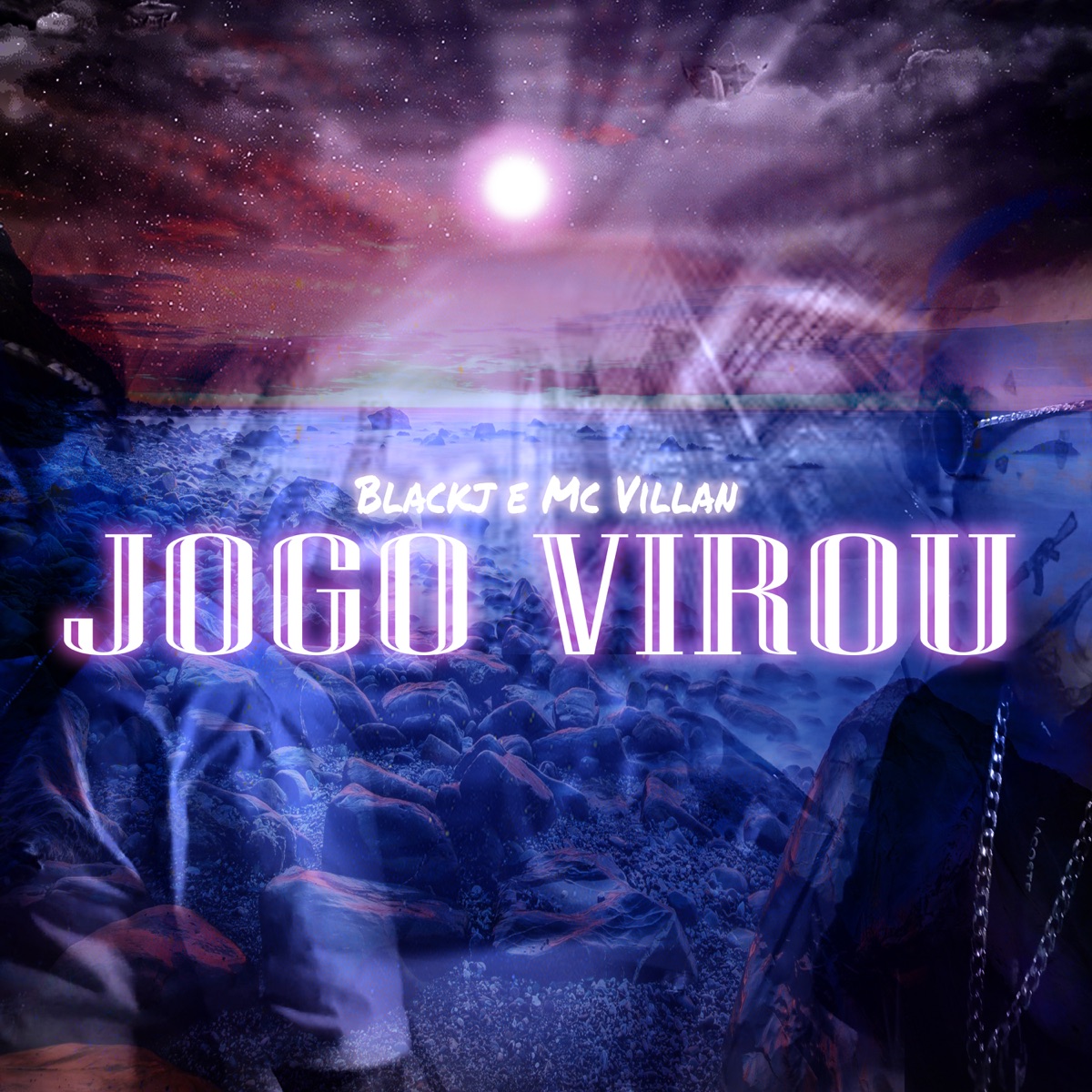Jogo Virou - Single by Blackj & Mc Villãn album cover