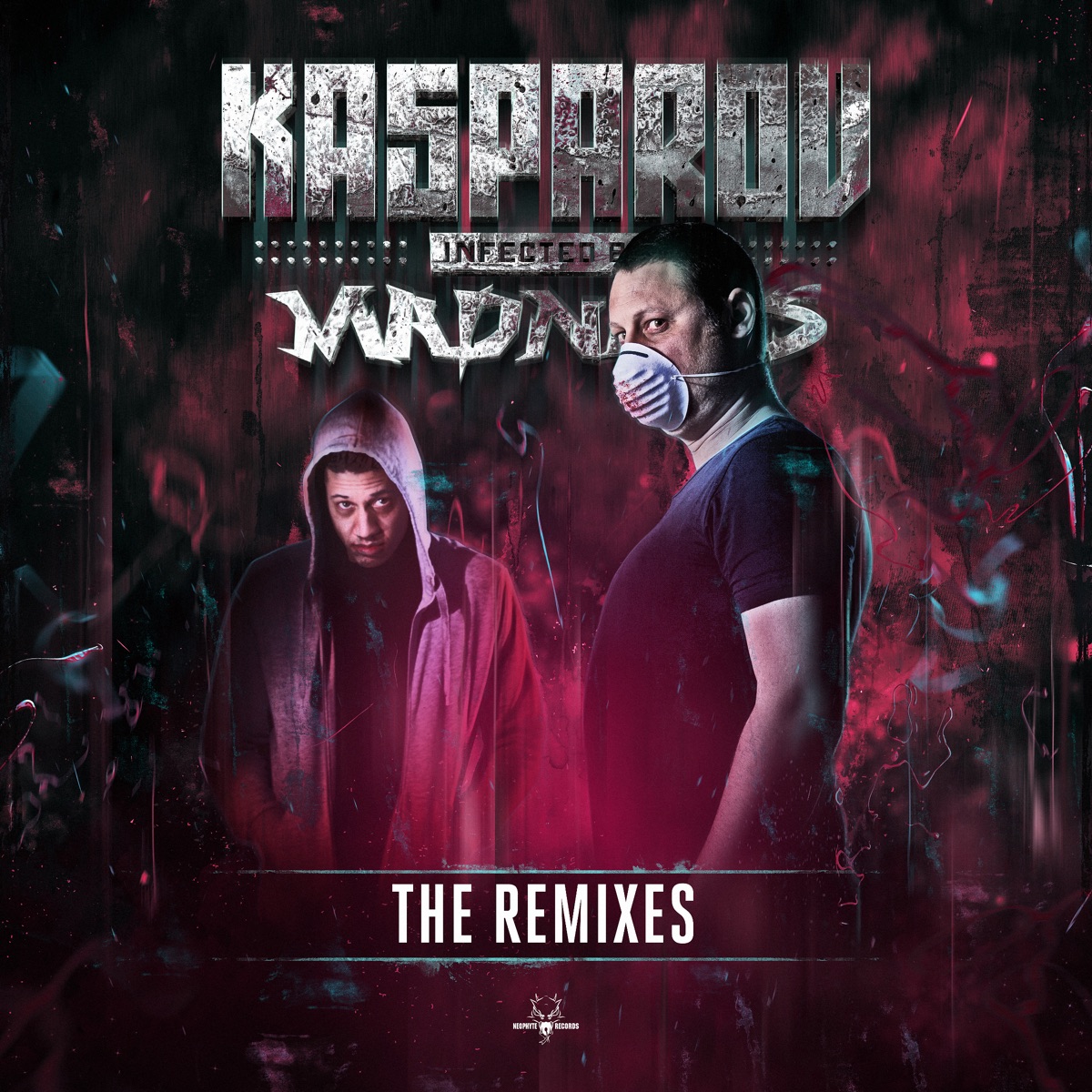 Infected by Madness (The Remixes) by Kasparov album cover