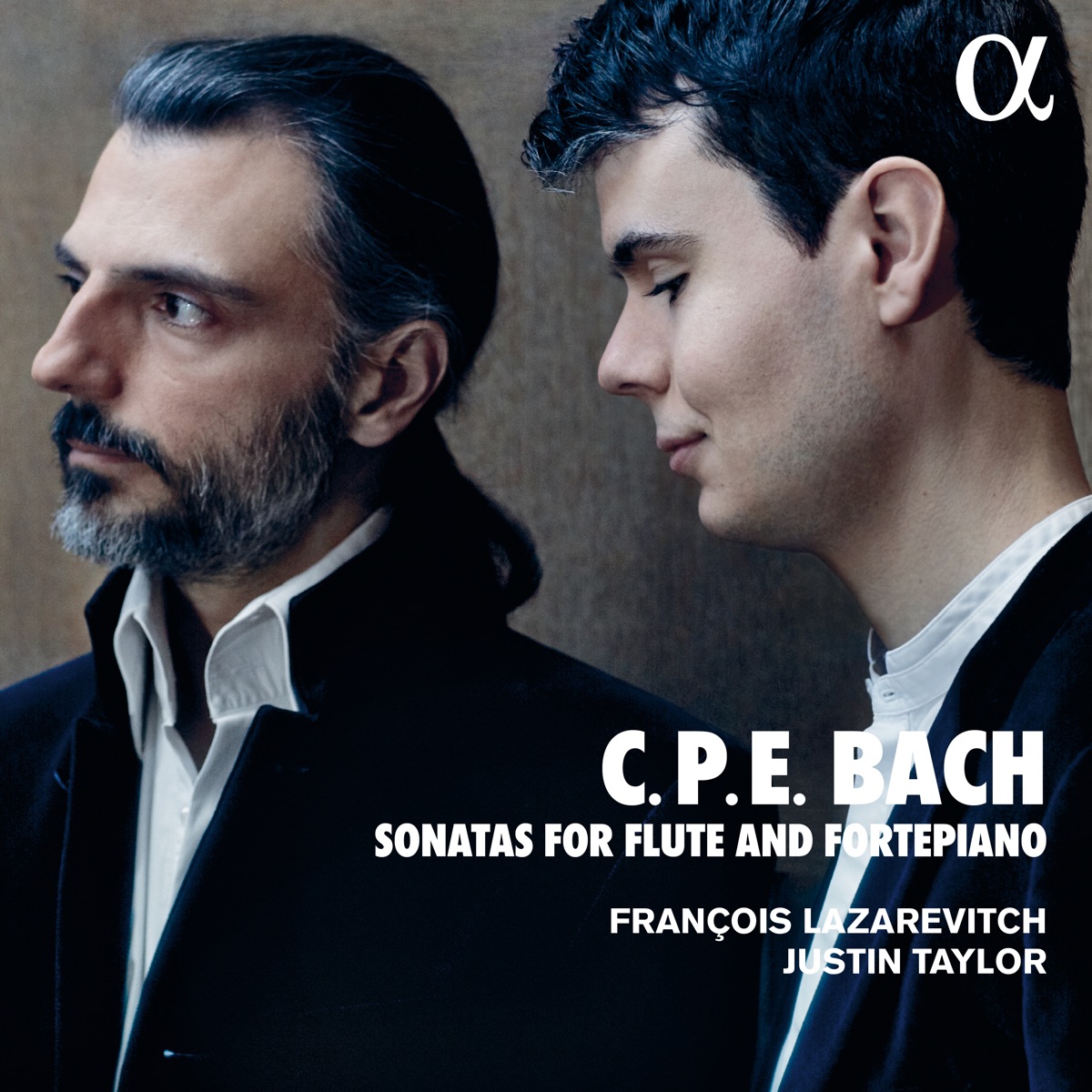 C. P. E. Bach: Sonatas for Flute and Fortepiano by François Lazarevitch & Justin Taylor album cover