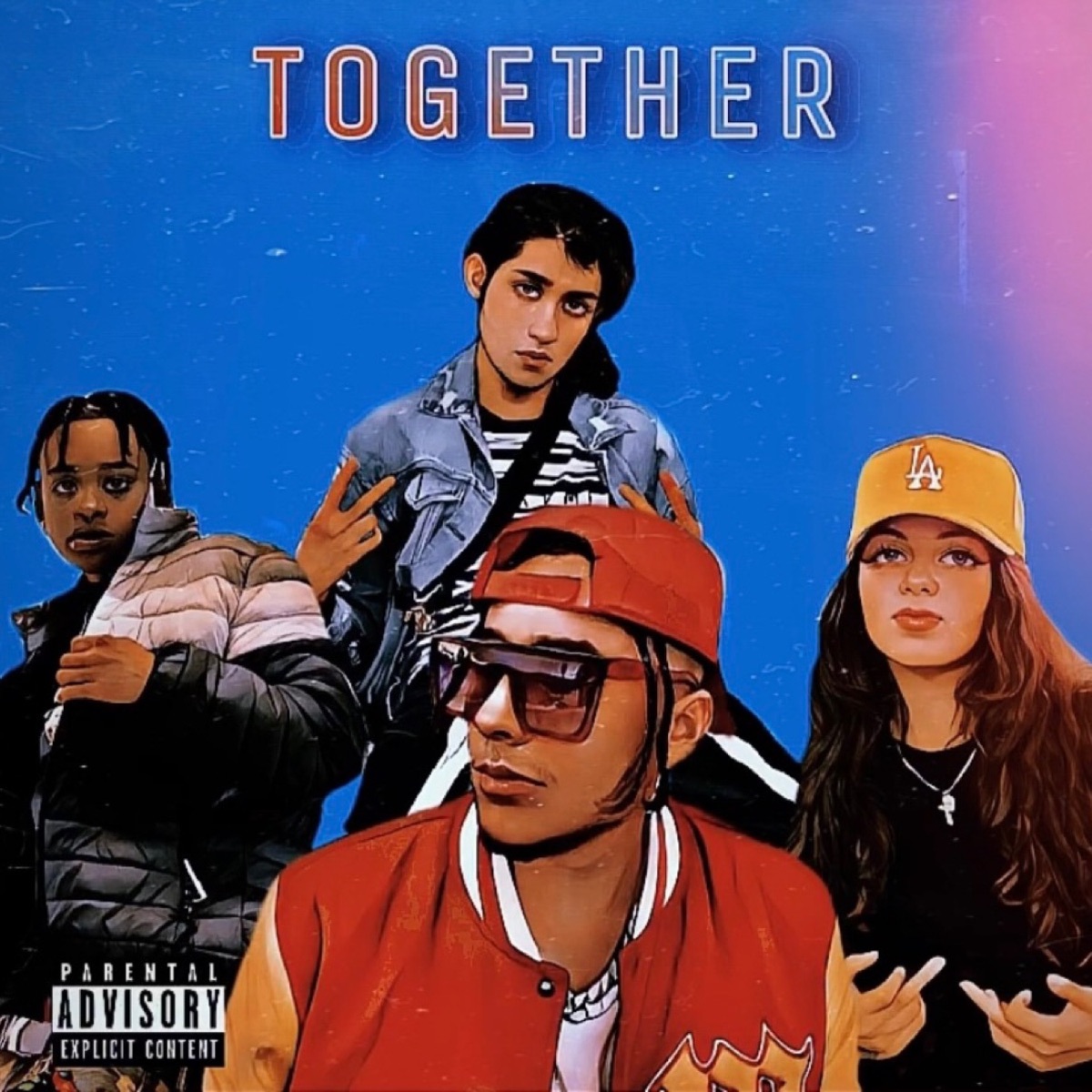 Together (feat. Kxrdvrxy, Maggie Kiing & ASL) - Single by Theofficialae album cover