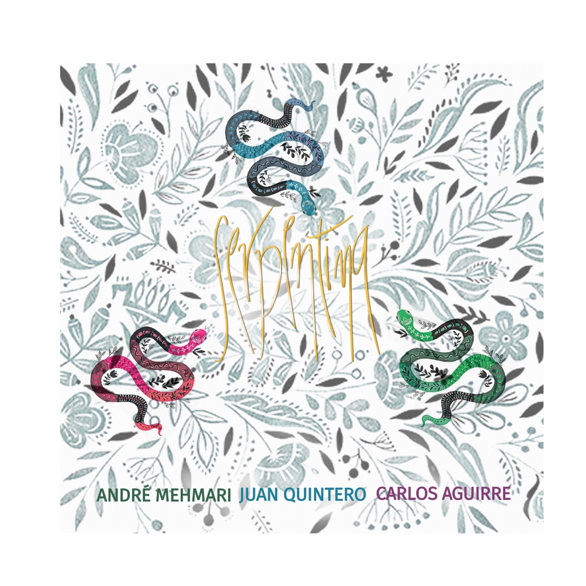 Serpentina by André Mehmari, Carlos Aguirre & Juan Quintero album cover