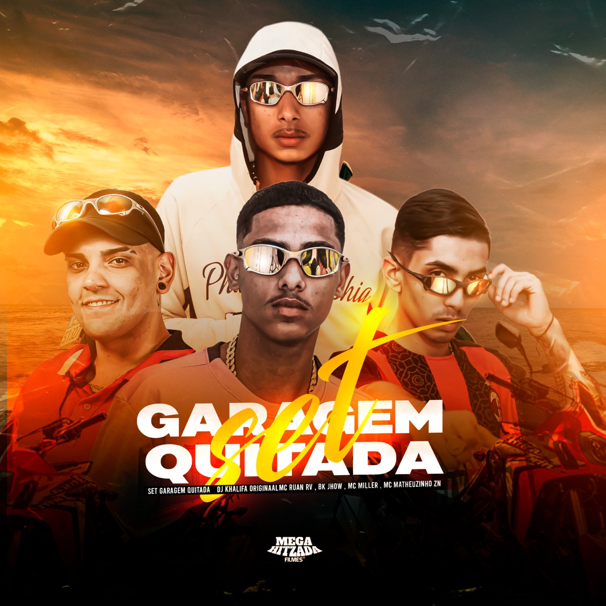 Set Garagem Quitada (feat. Mc Miller & Dj Khalifa Original) - Single by Bk Jhow, MC RUAN RV OFC & Mc Matheuzinho ZN album cover