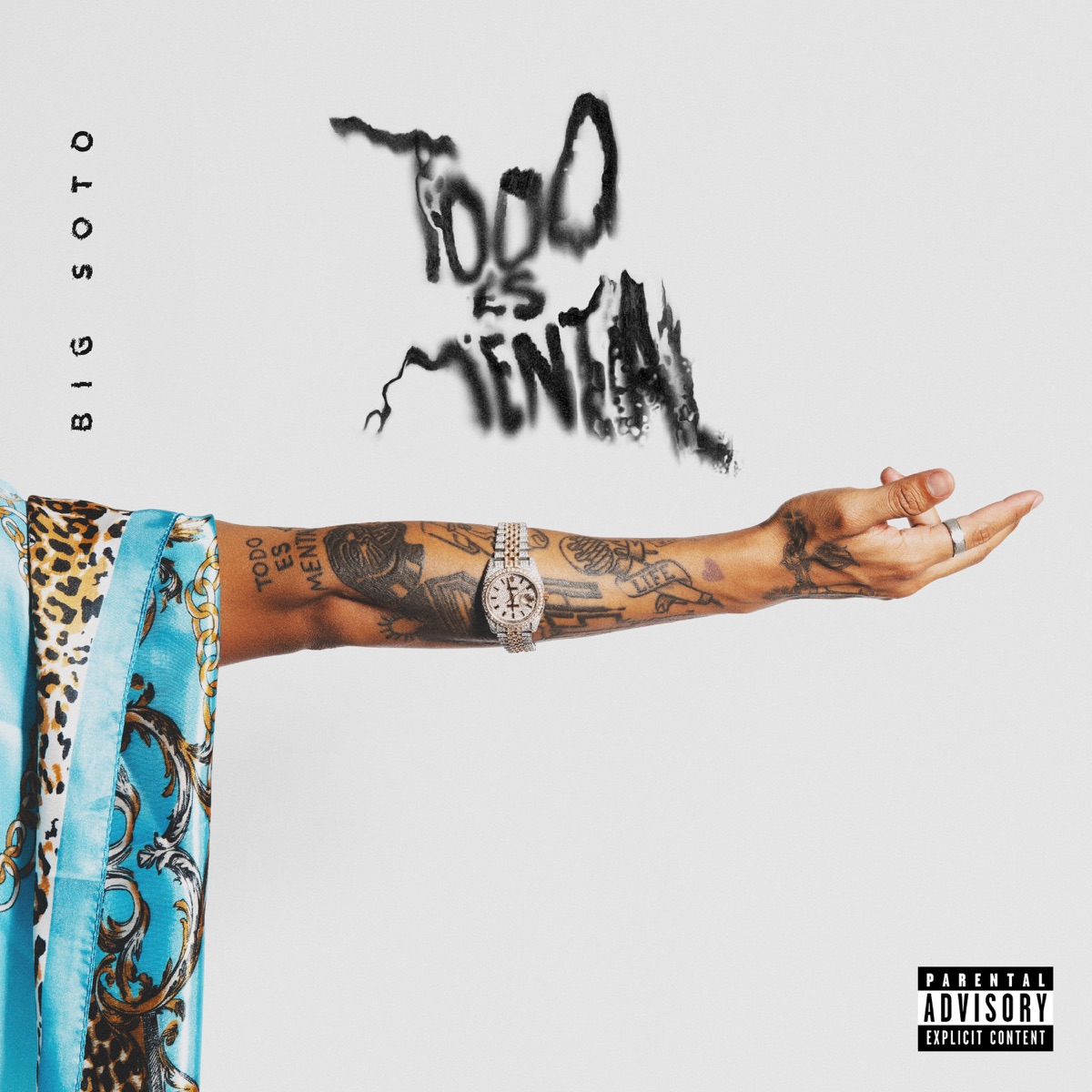 Todo Es Mental by Big Soto album cover