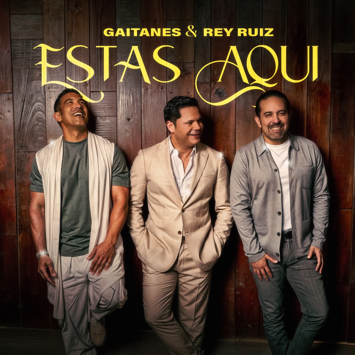 Estas Aquí - Single by Gaitanes & Rey Ruiz album cover