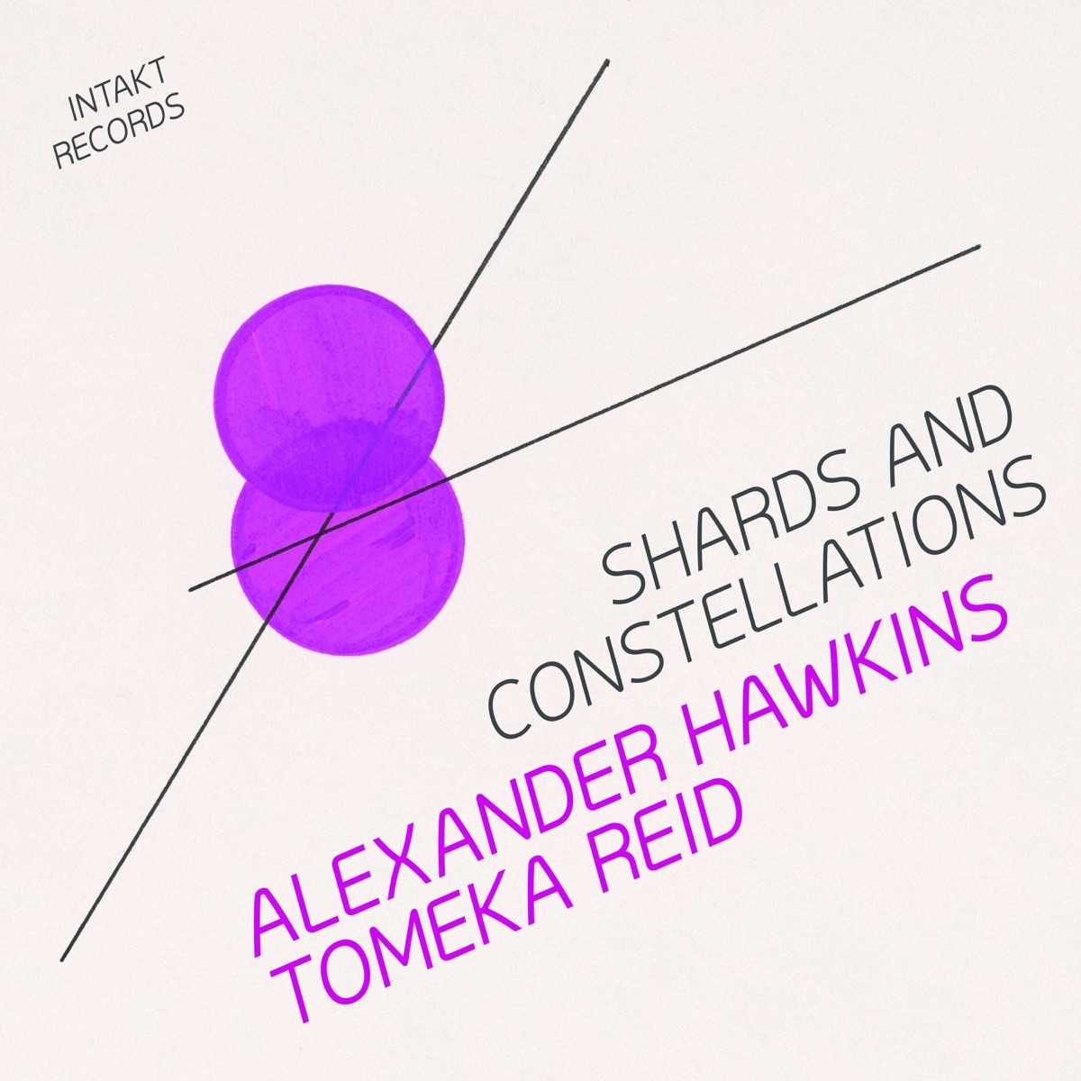 Shards and Constellations by Alexander Hawkins & Tomeka Reid album cover