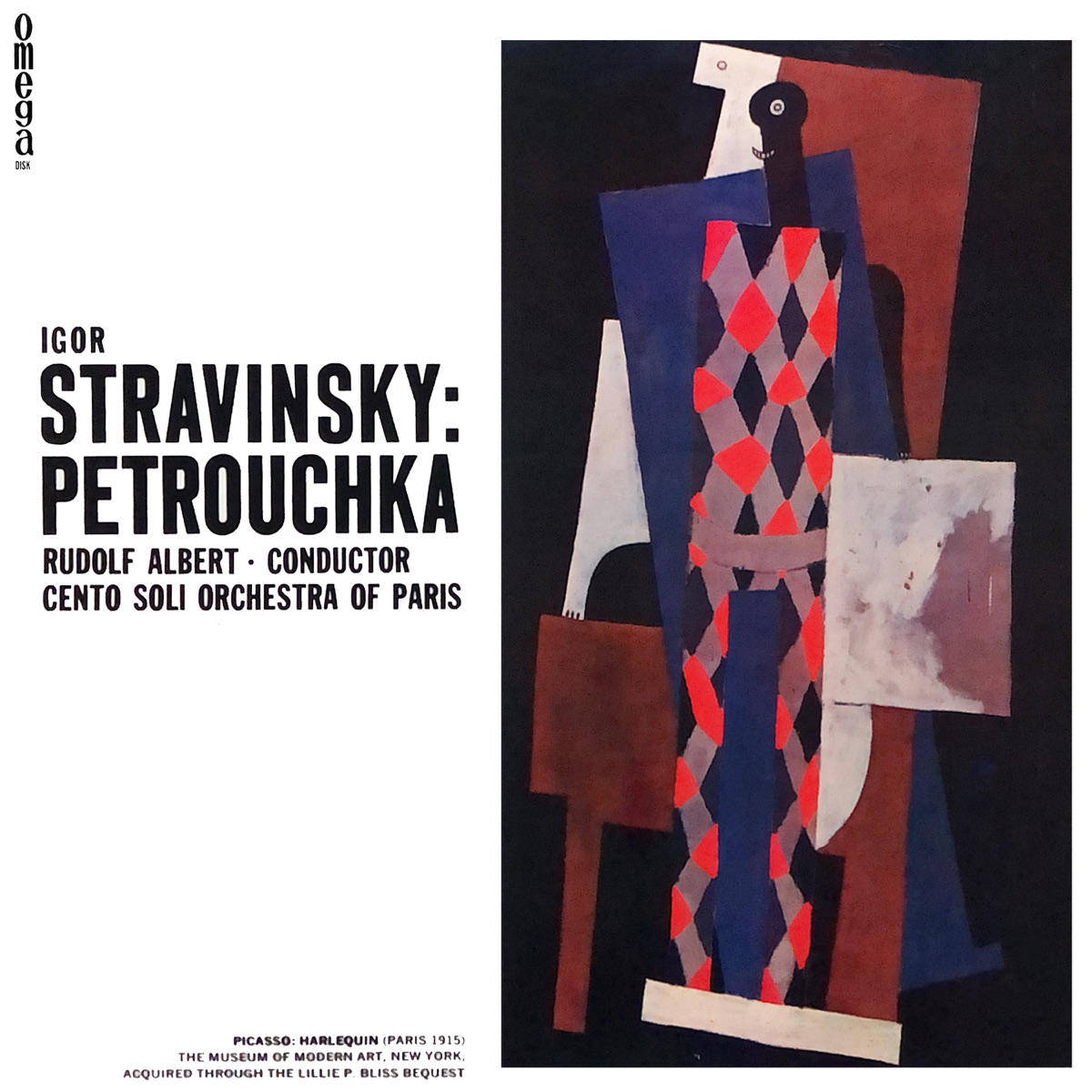Petrouchka by Rudolf Albert & Orchestre des Cento Soli album cover