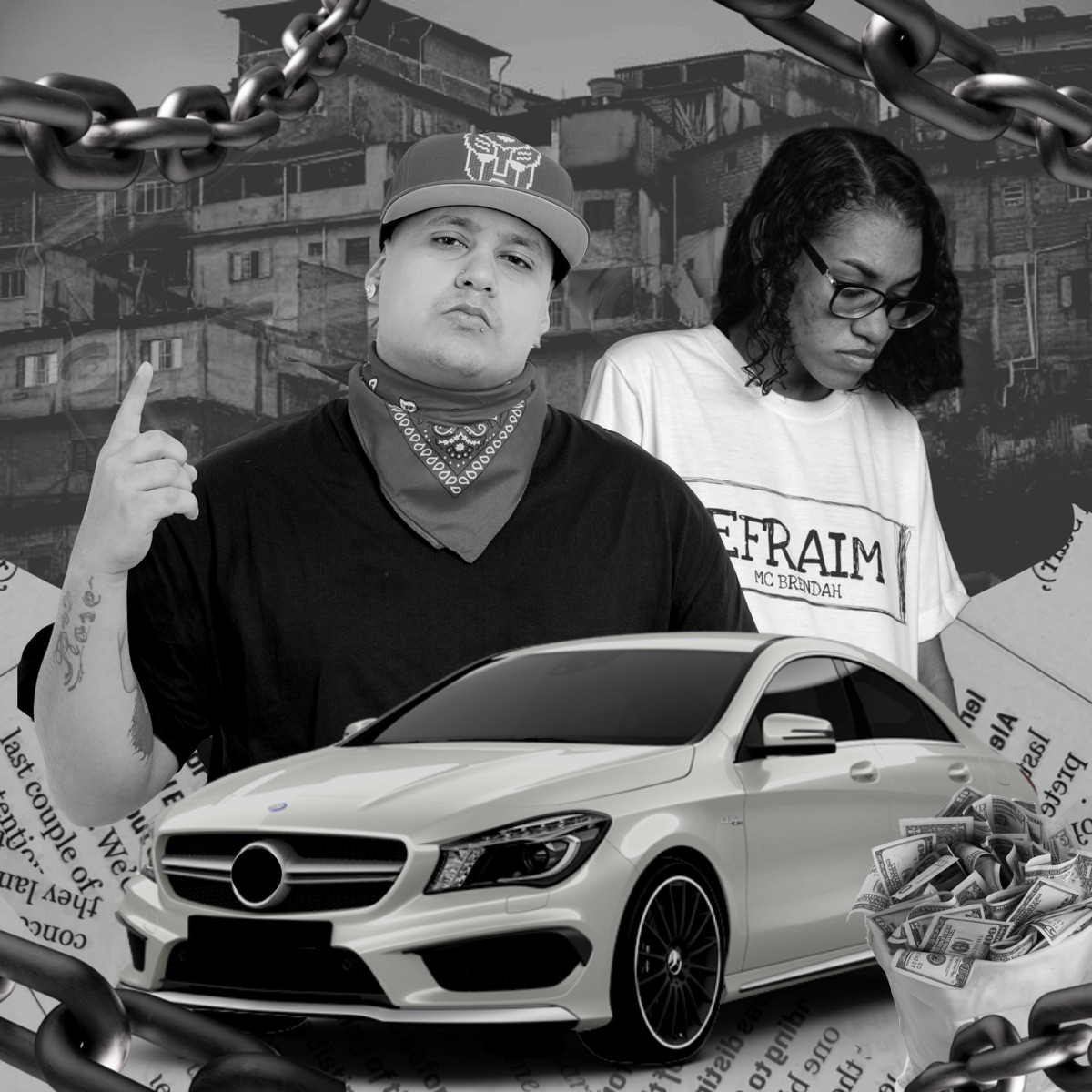 Dois Caminhos (feat. Channel Records 01) - Single by Somos um Só Banca, ADS Escobar & Mc Brendah album cover