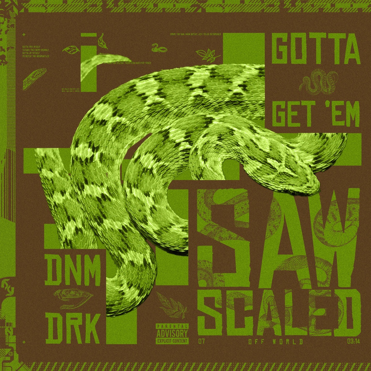 Saw Scaled - Single by DNM & DR4K0 album cover