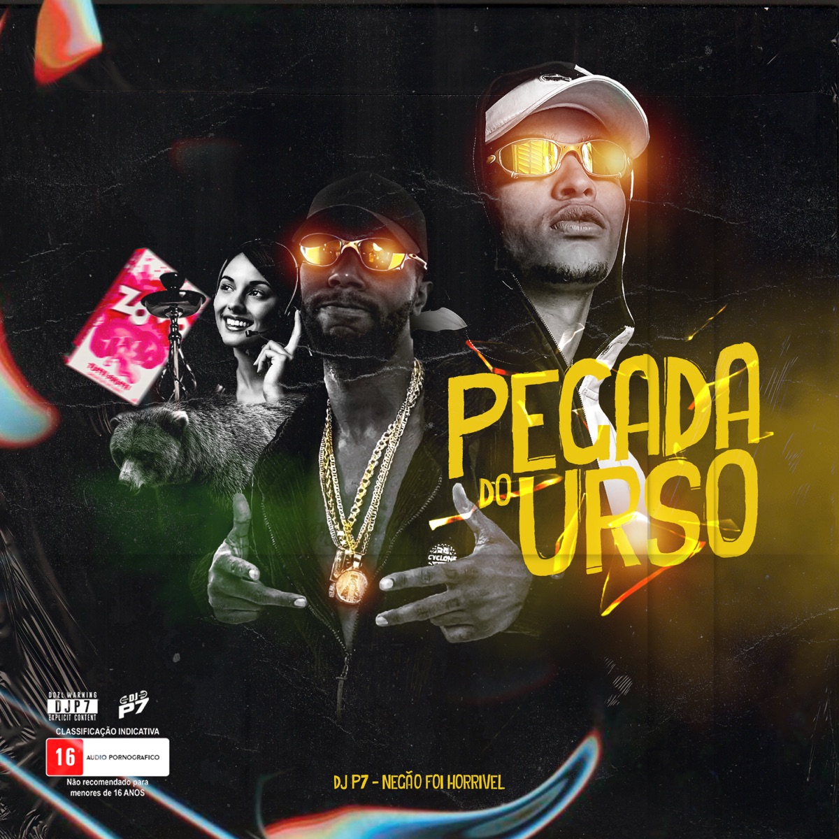 Pegada do Urso (feat. MC Negão Foi Horrivel) - Single by DJ P7 album cover