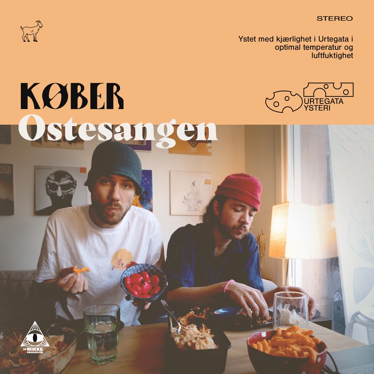 Ostesangen - Single by KØBER & Mikke album cover