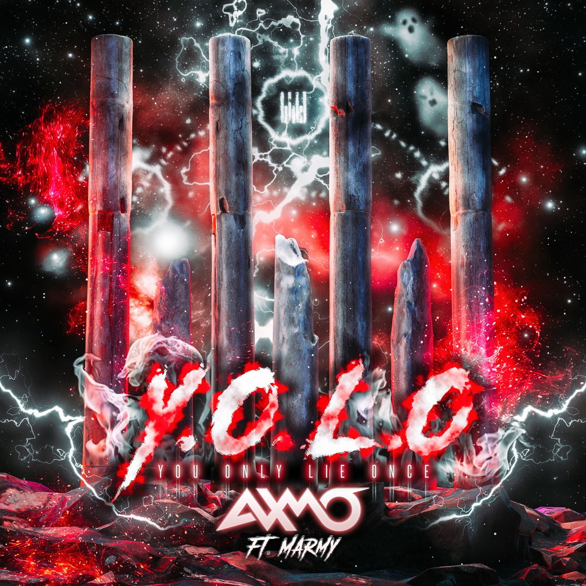 Y.O.L.O. (You Only Lie Once) - Single by AXMO & Marmy album cover